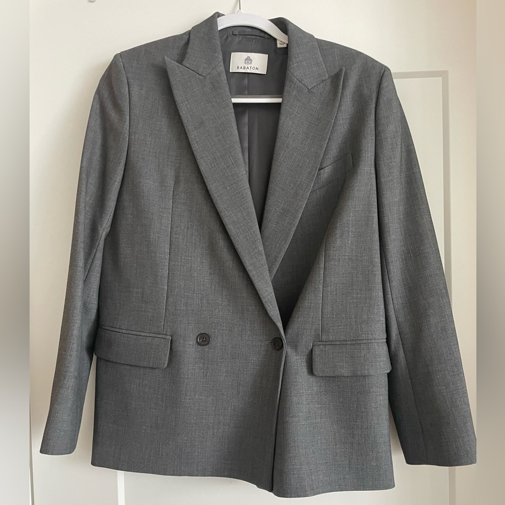 Babaton Charcoal Blazer